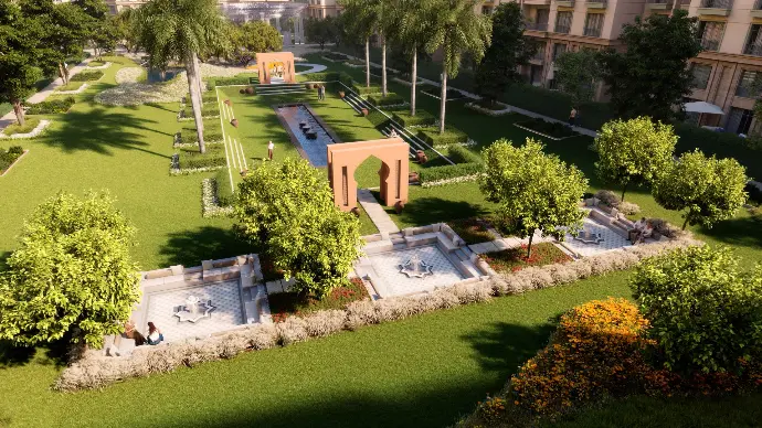 BETA Residence landscaped green spaces